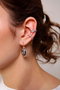 Heliophilia Silver Cuff-Pusula01 en Plateado con Circonio